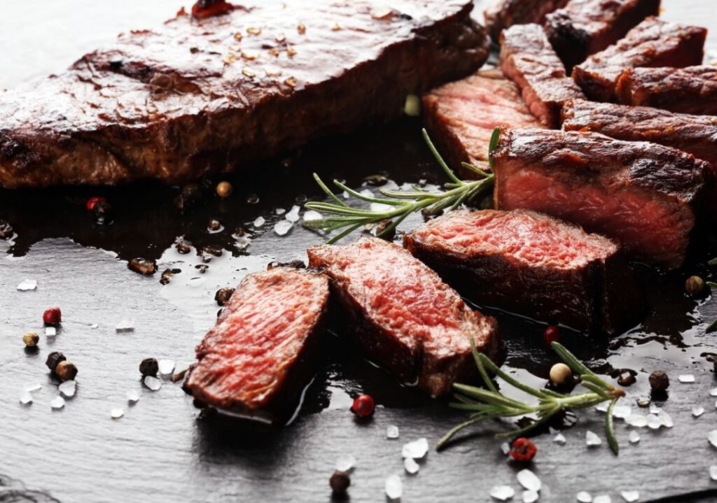 Tavasz első steakje